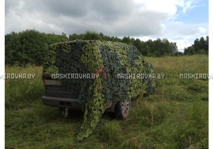 Маскировочная сеть МКТ-2Л 2х3 м Лес – купить по цене 72 byn в интернет-магазине в городе Новополоцк картинка 8