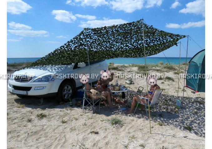 Маскировочная сеть МКТ-2Л 2х3 м Лес – купить по цене 72 byn в интернет-магазине в городе Новополоцк картинка 5