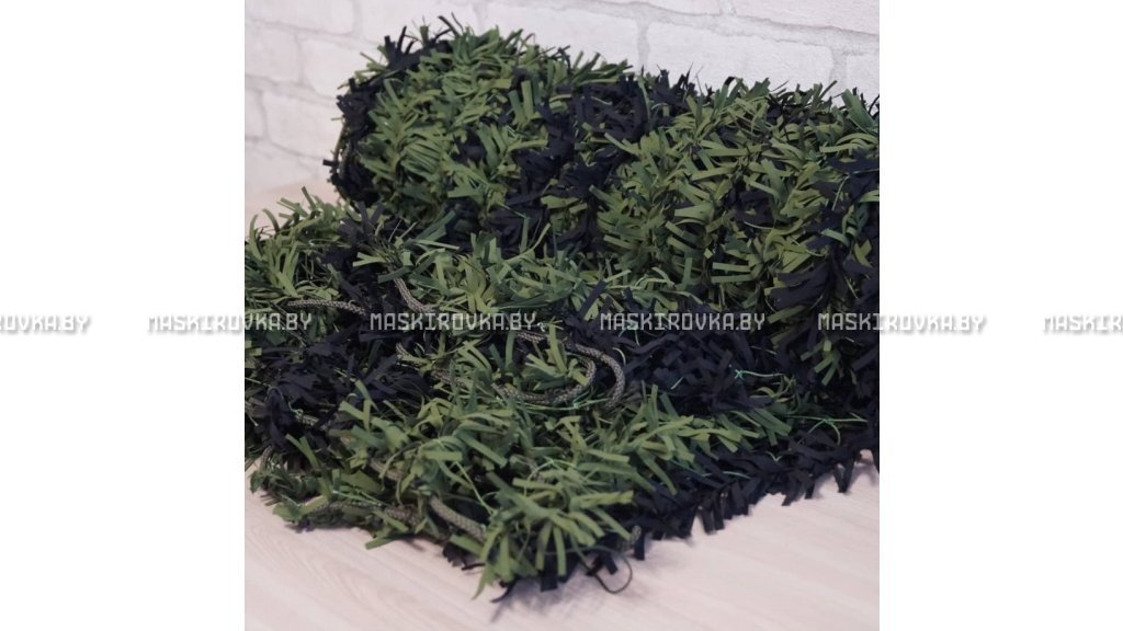 Маскировочная сеть Зеленя 2х3 м (зелено-черная) – купить по цене 159 byn в интернет-магазине в городе Новополоцк картинка 9